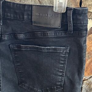 Lucky Brand Los Angeles Women's Dark Black Straight Jeans Size 12/31. Like New!